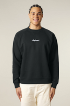 White Label Stick Unisex-Relaxed-Raglan-Sweatshirt