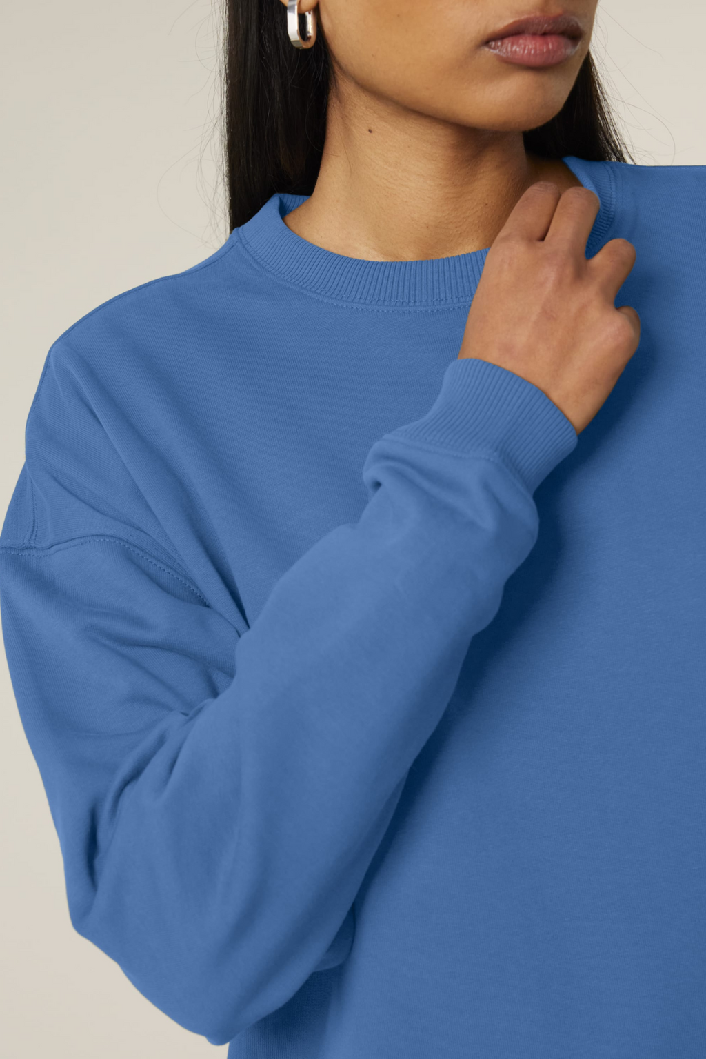 White Label Stick Oversize-Rundhals-Sweatshirt