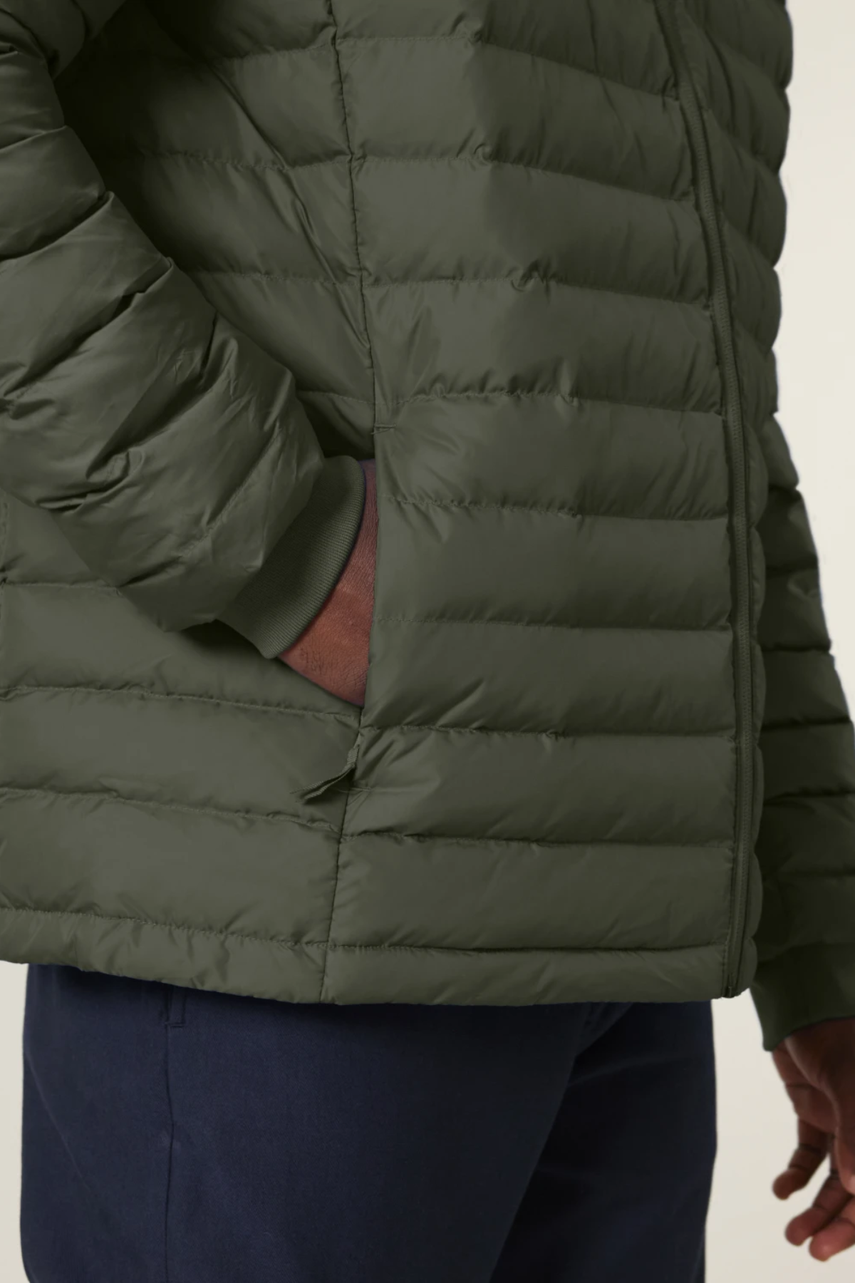 MON FRERE®️ wattierte Herrenstepjacke Stick