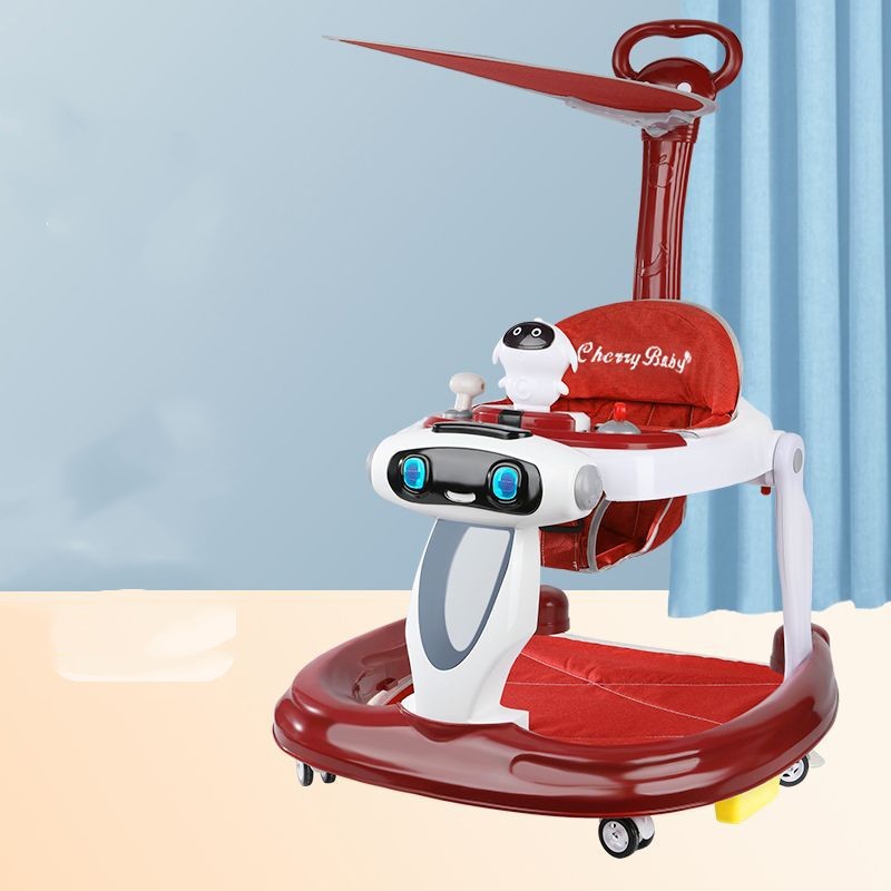 Babywalker Anti-O-Bein Baby Kinder Multifunktionaler Anti-Umfall-Gehwagen