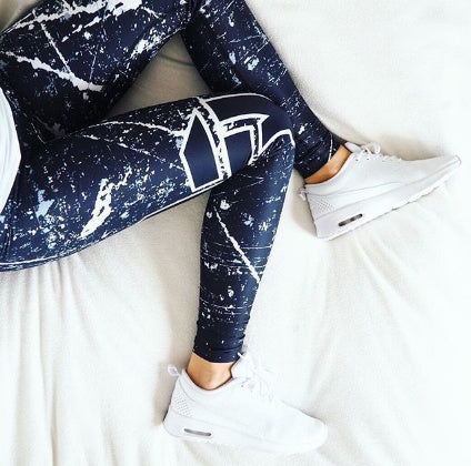 Legging Femme Imprimé Legging Respirant Pantalon Femme