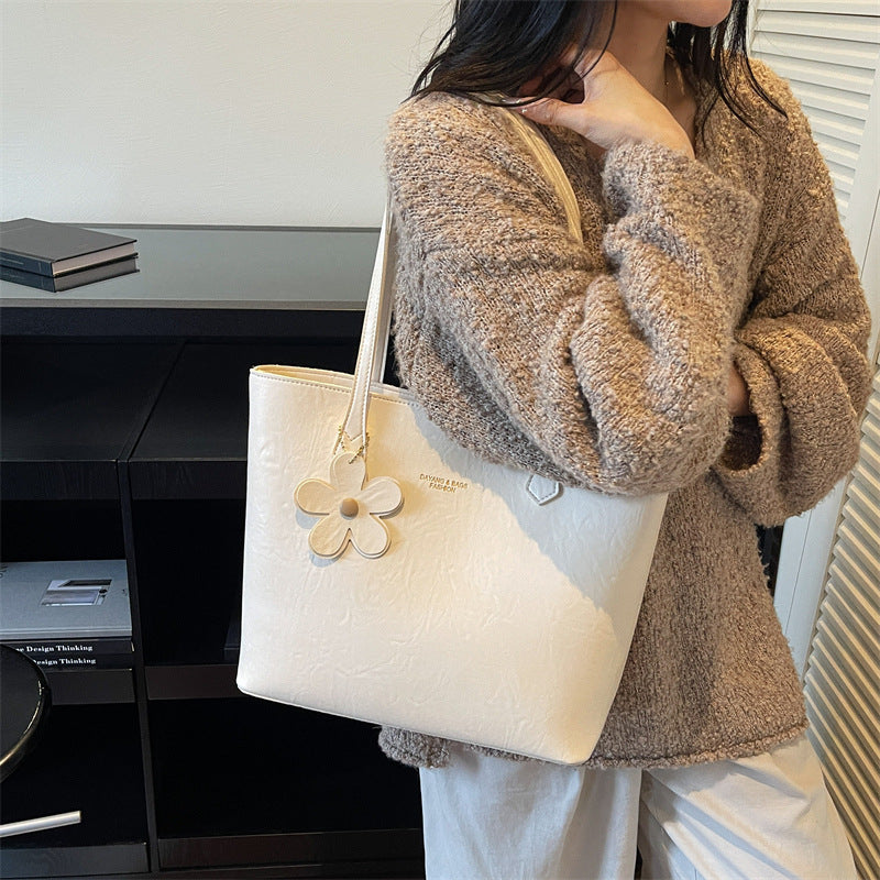 Sac à bandoulière, cabas structuré, sac à main simple pour femme