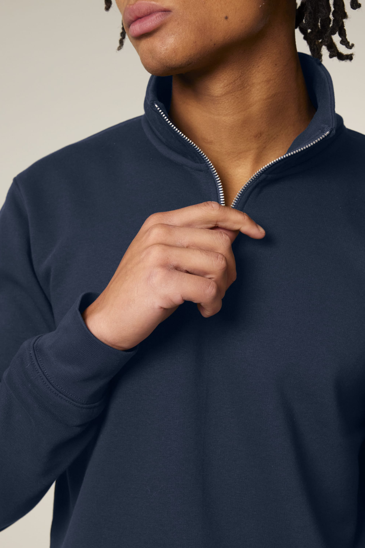 White Label Stick Unisex-Quarter-Zip-Sweatshirt