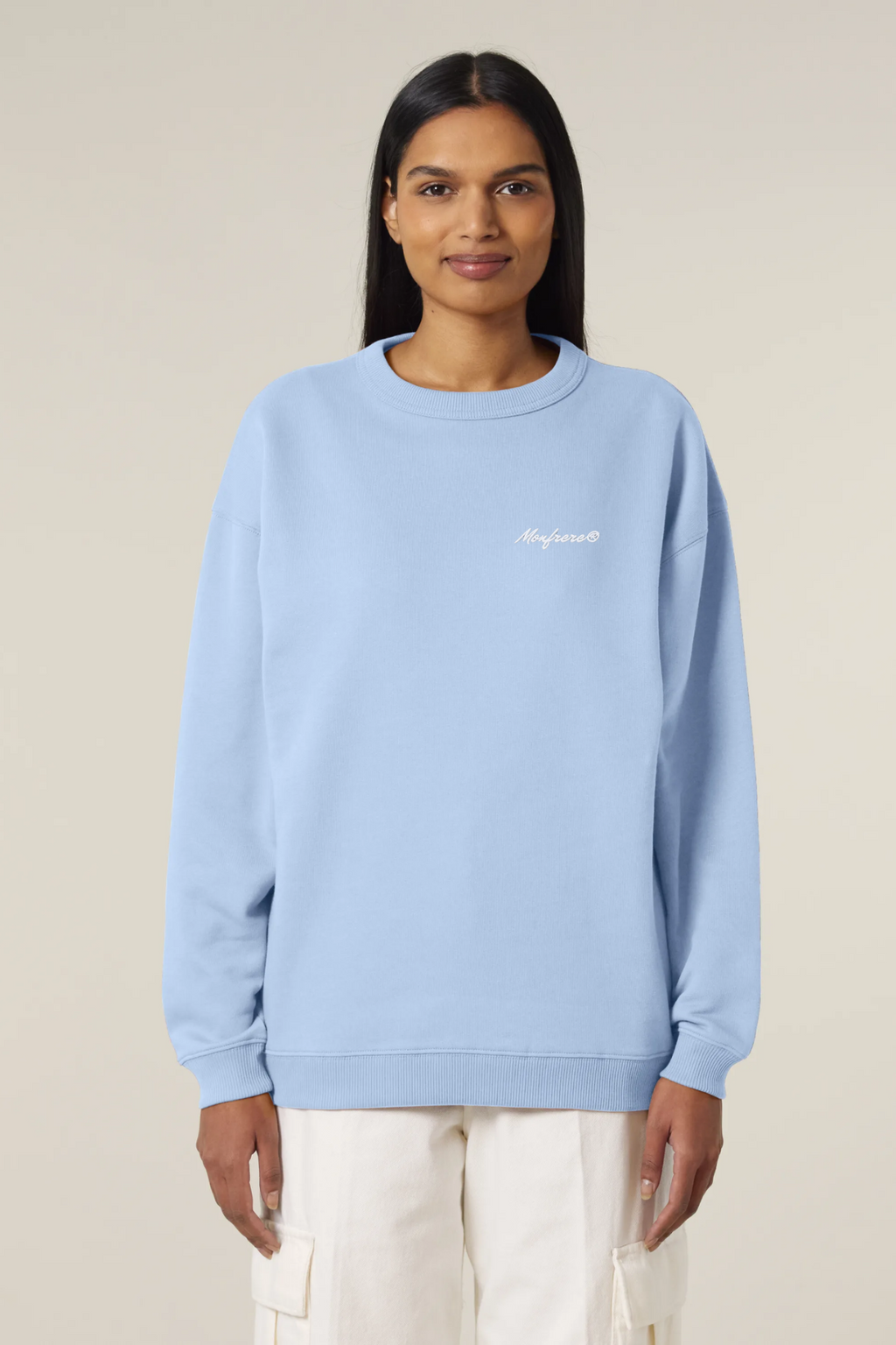 White Label Stick Oversize Damen Crewneck Sweatshirt