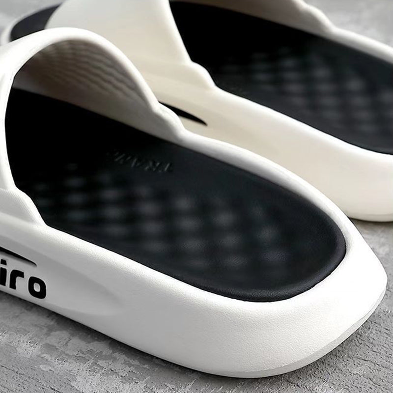 Chaussons d'été pour femmes et hommes, d'intérieur, antidérapants, pour salle de bain