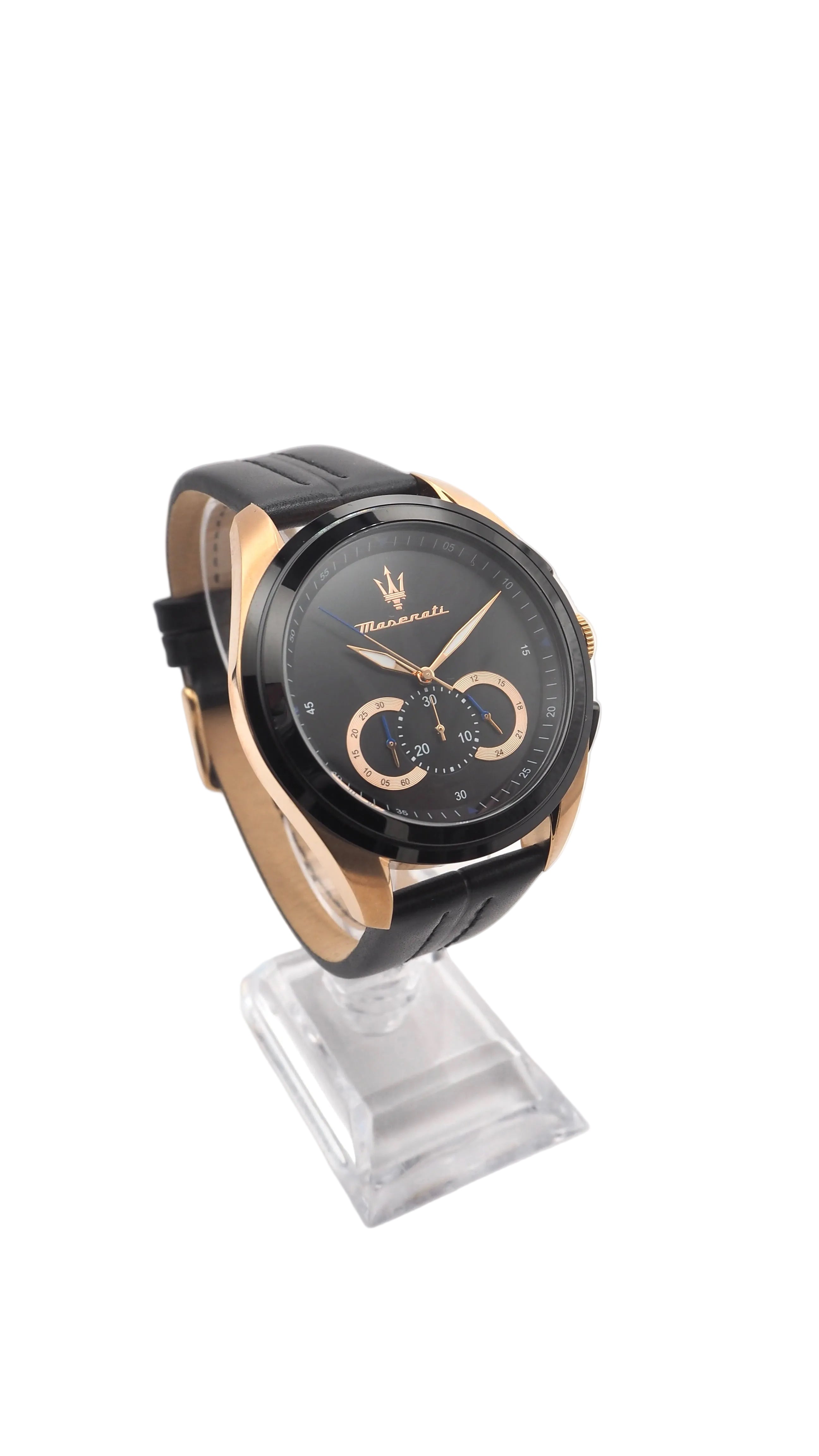 Maserati Traguardo Chronograph R8871612027 Herrenuhr Edelstahl Rosé Gold Neu OVP