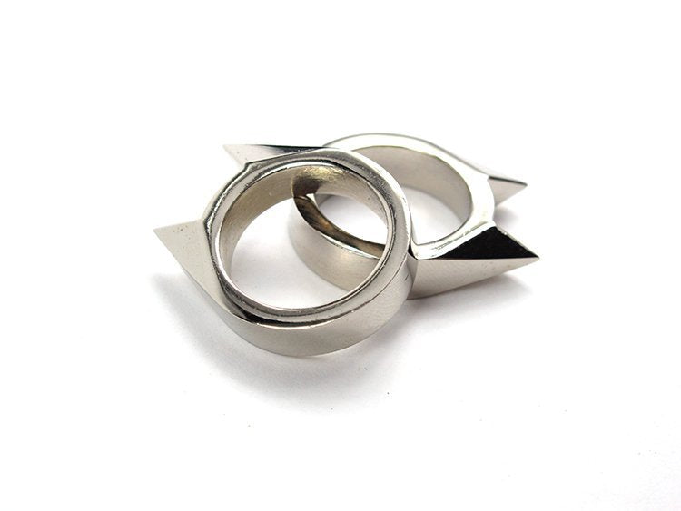 Self-defense Cat Ear Single Finger Ring Window Breaker for Women and Men, Outdoor Safety Tool