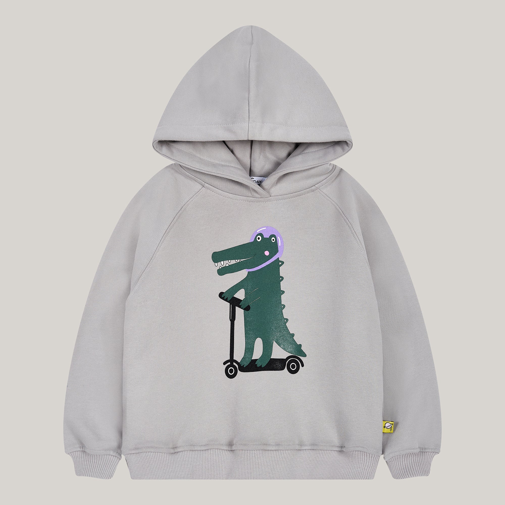 Hoodie Krokodil 100% Baumwolle soft touch