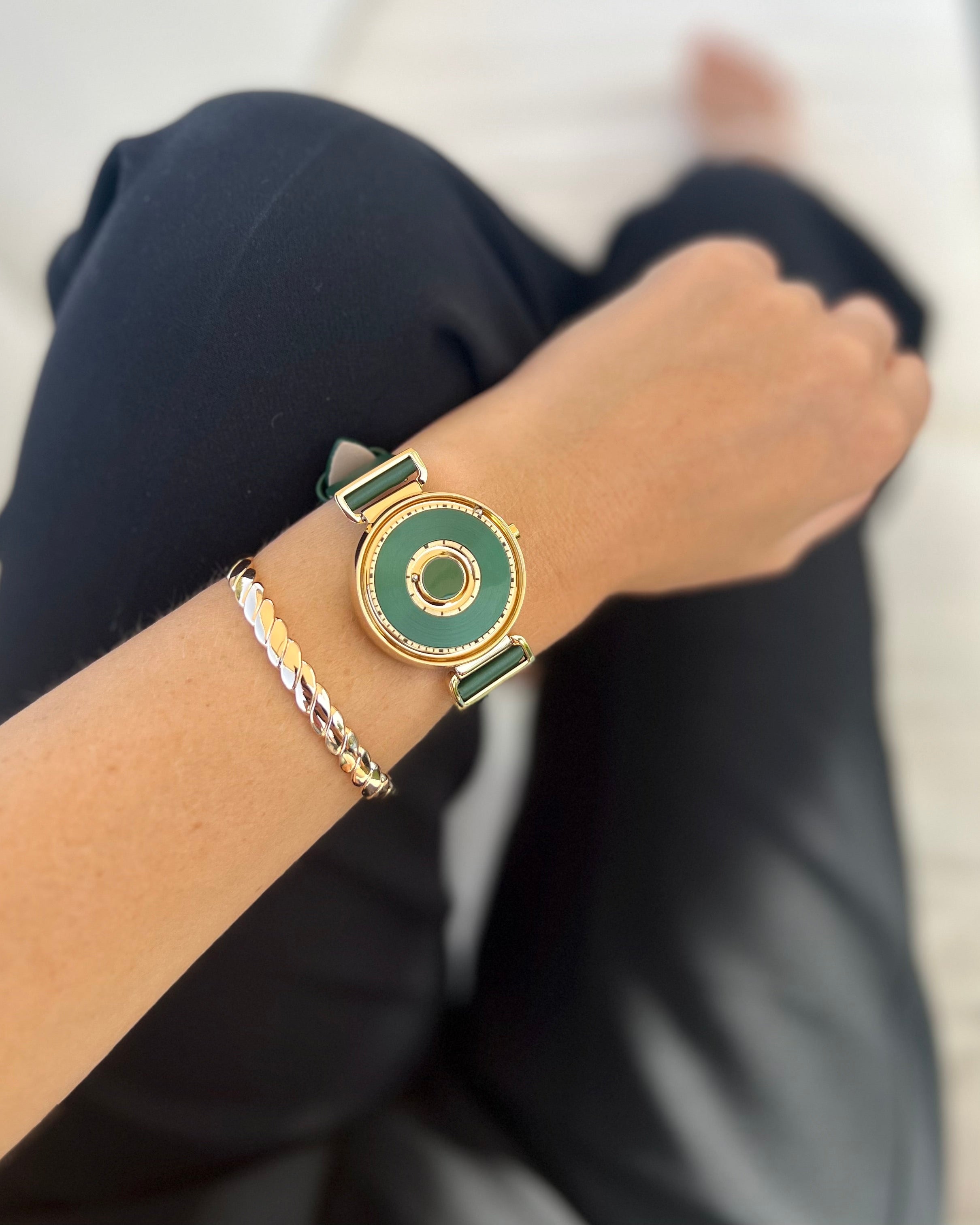Bella Gold Green