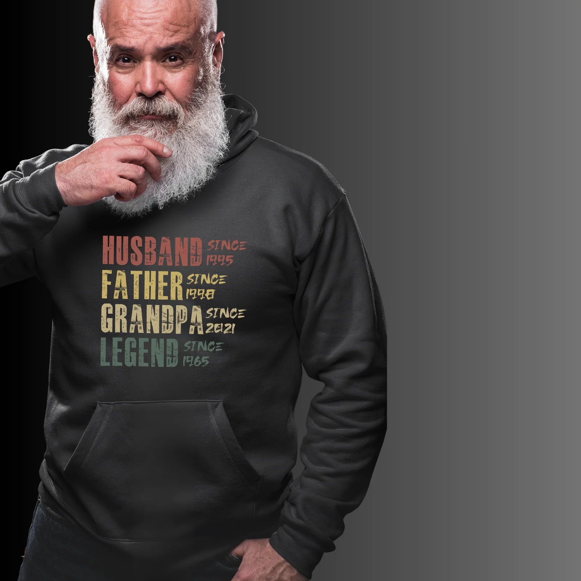 PAPA Hoodie LEGEND personalisiert