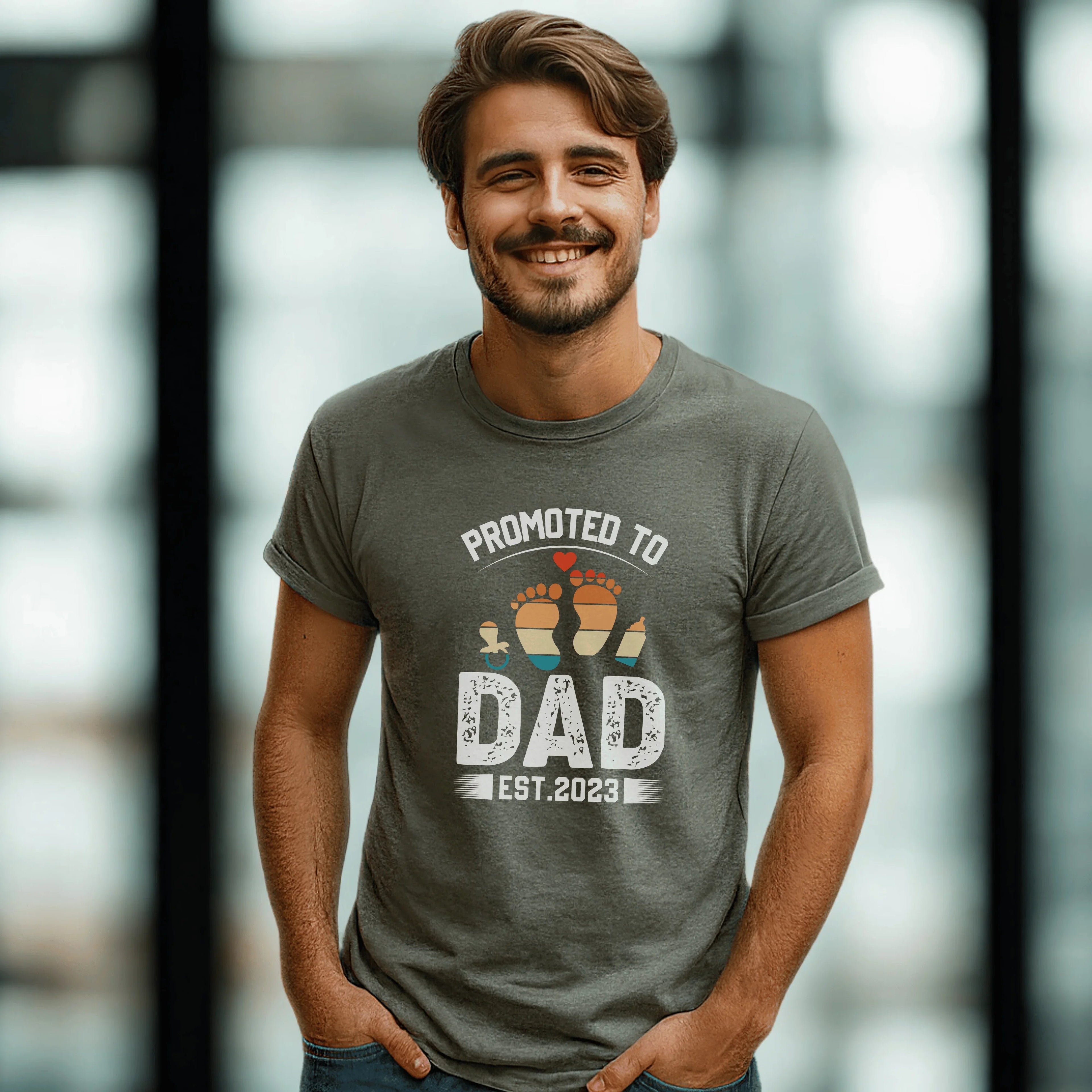 DAD T-Shirt PROMOTED personalisiert