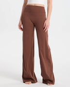 Wide-Leg Hose High Waist relaxed fit – Braun