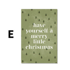 Poster Weihnachtesbaum mit Geschenken als Deko Print ohne Rahmen
