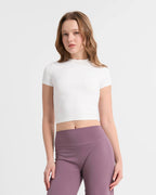 Lounge T-Shirt relaxed fit – Weiß