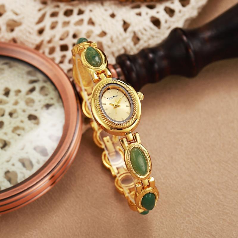 Natürliches Dongling- & Tigerauge-Steinarmband – Damen