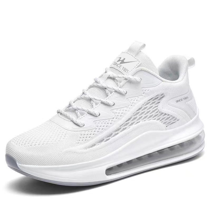 Chaussures à enfiler en maille pour hommes, baskets de sport avec coussin d'air, rehaussantes, mode, décontractées