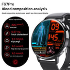 1,41-Zoll-Gesundheits-Smartwatch Fitness-Tracker mit Herzfrequenz-, Blutsauerstoff-, Blutdruck- und Schlafmonitor