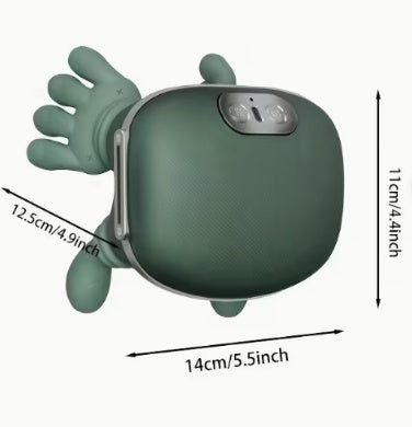 Bionischer Finger-Nacken- und Schultermassager, kabelloser zervikaler Trapezius-Knet-Massageschal mit bürstenlosem Motor