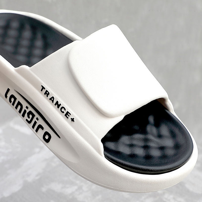 Chaussons d'été pour femmes et hommes, d'intérieur, antidérapants, pour salle de bain