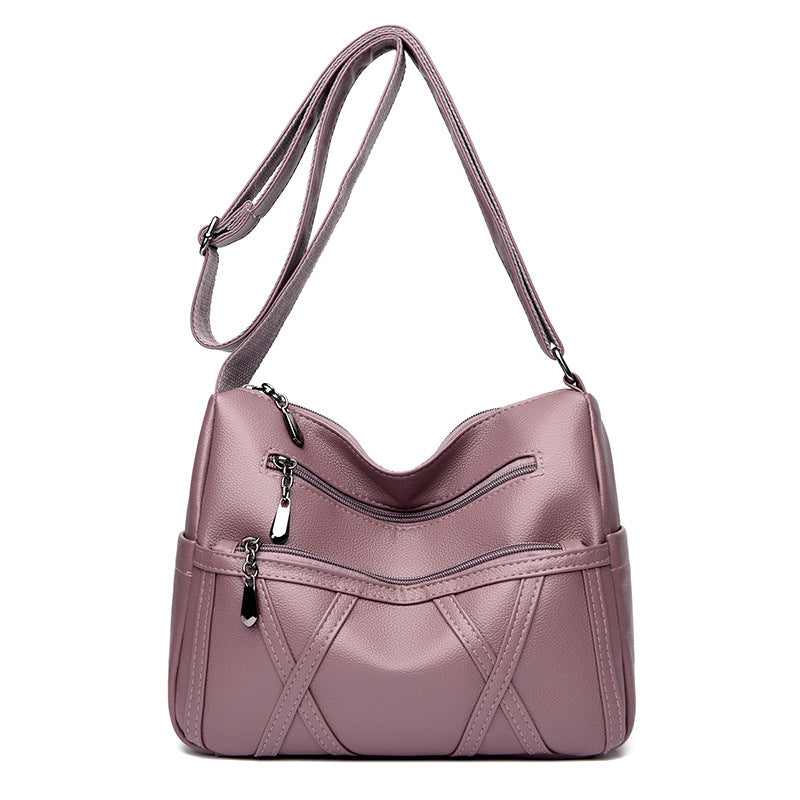 Nouveau Sac à bandoulière polyvalent multicouche grande capacité