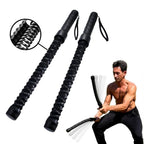 Ropeless Battle Rope Home GymEquipment With Integrated Non-Slip Handles Rubber-Coated Springs For Unisex Indoor Outdoor Training HIlTWorkouts Low-Impact Cardio Training