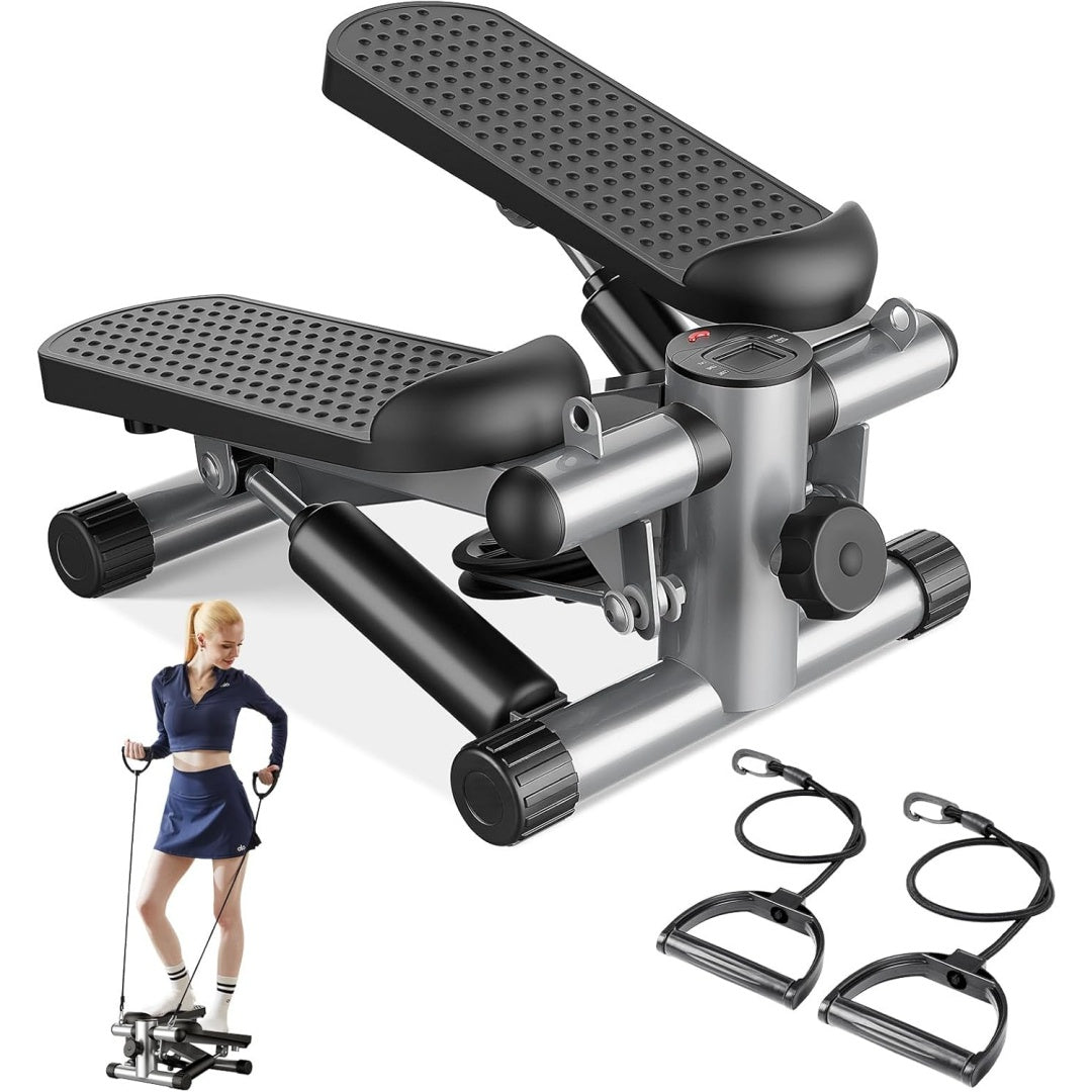 Mini Stepper With Resistance Band