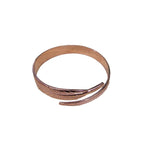 Retro Copper Bracelet With A Leaf Pattern