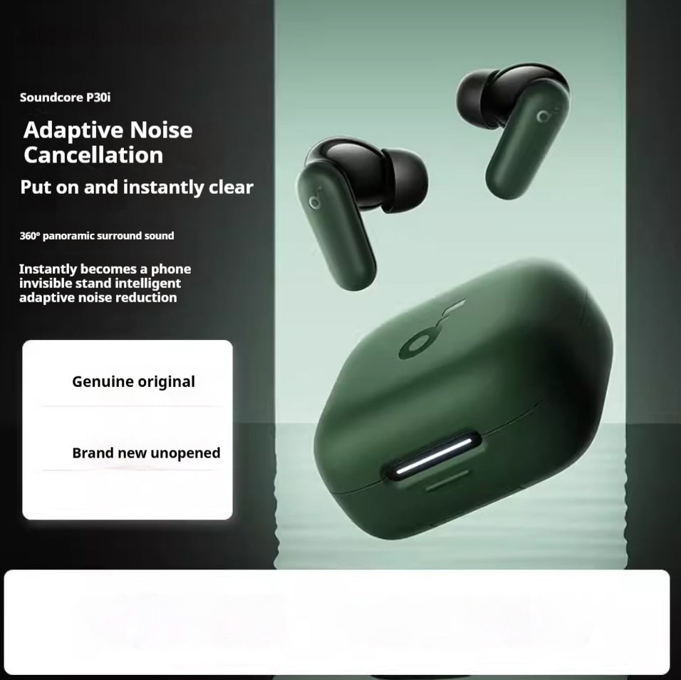 Fashionable Noise-Canceling In-Ear Bluetooth Headphones