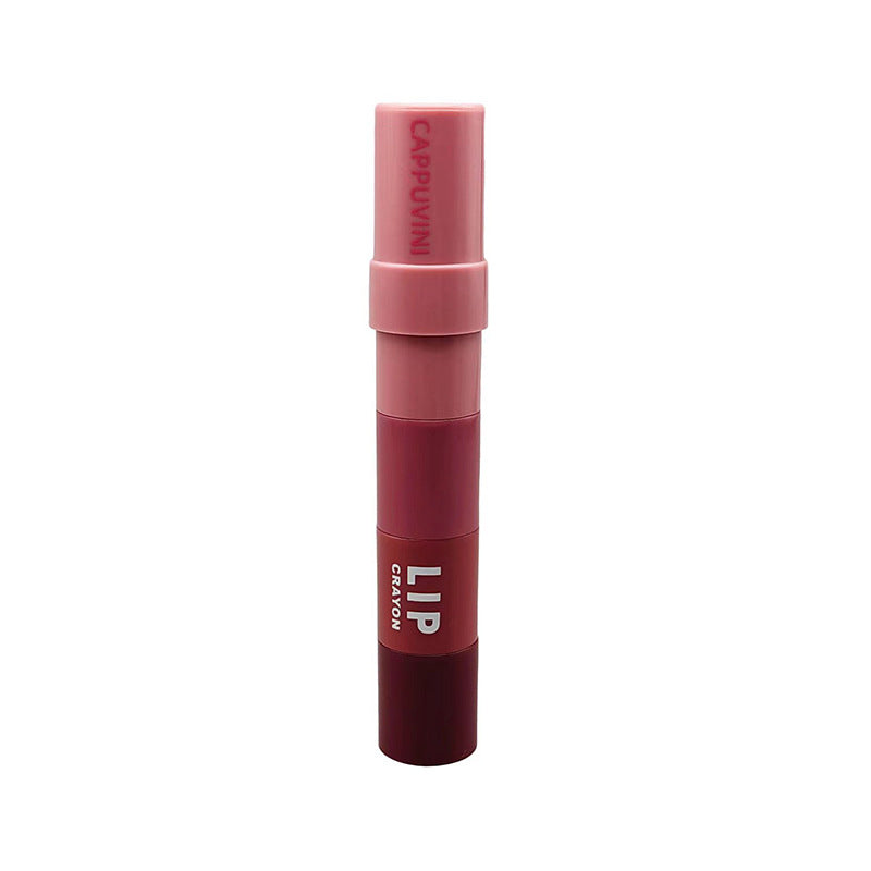 Crayon Lippenstift Lip Gloss Matt Samt Mehrfarbig