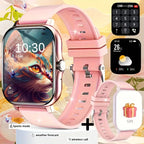 Neue Smartwatches jetzt im Angebot, mit Nachrichtenalarmen, Anrufannahme, Gesundheitsüberwachung, Aktivitätstracking, Benachrichtigungserinnerungen und Fitnessfunktionen.