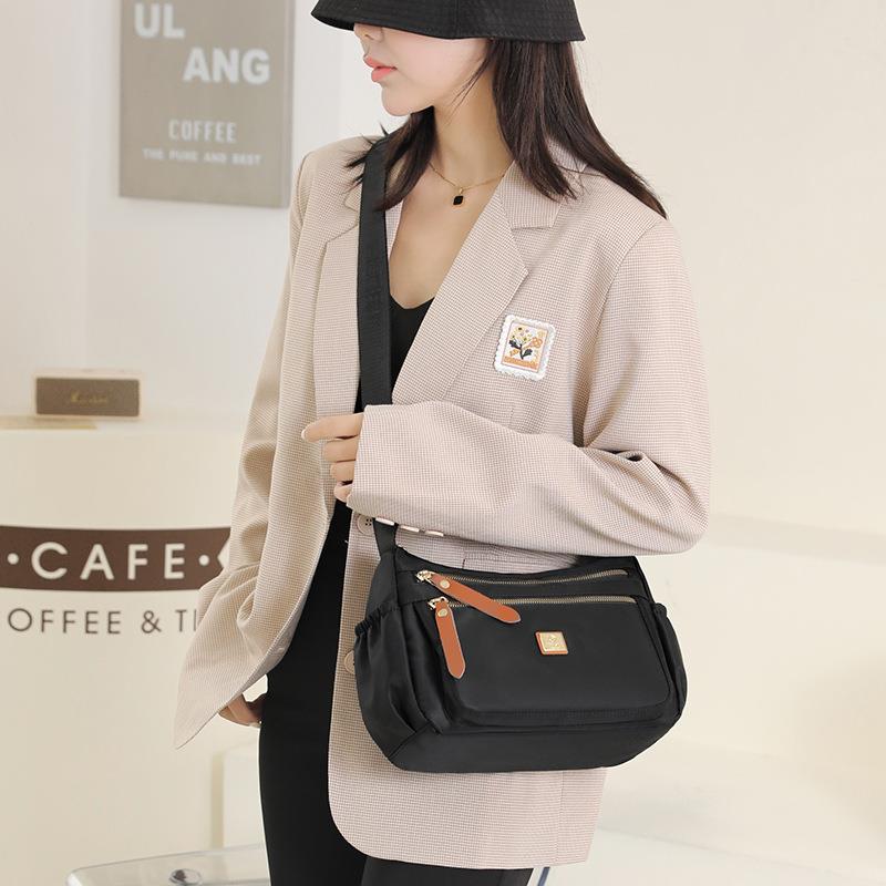 Sac à bandoulière léger et imperméable en tissu Oxford