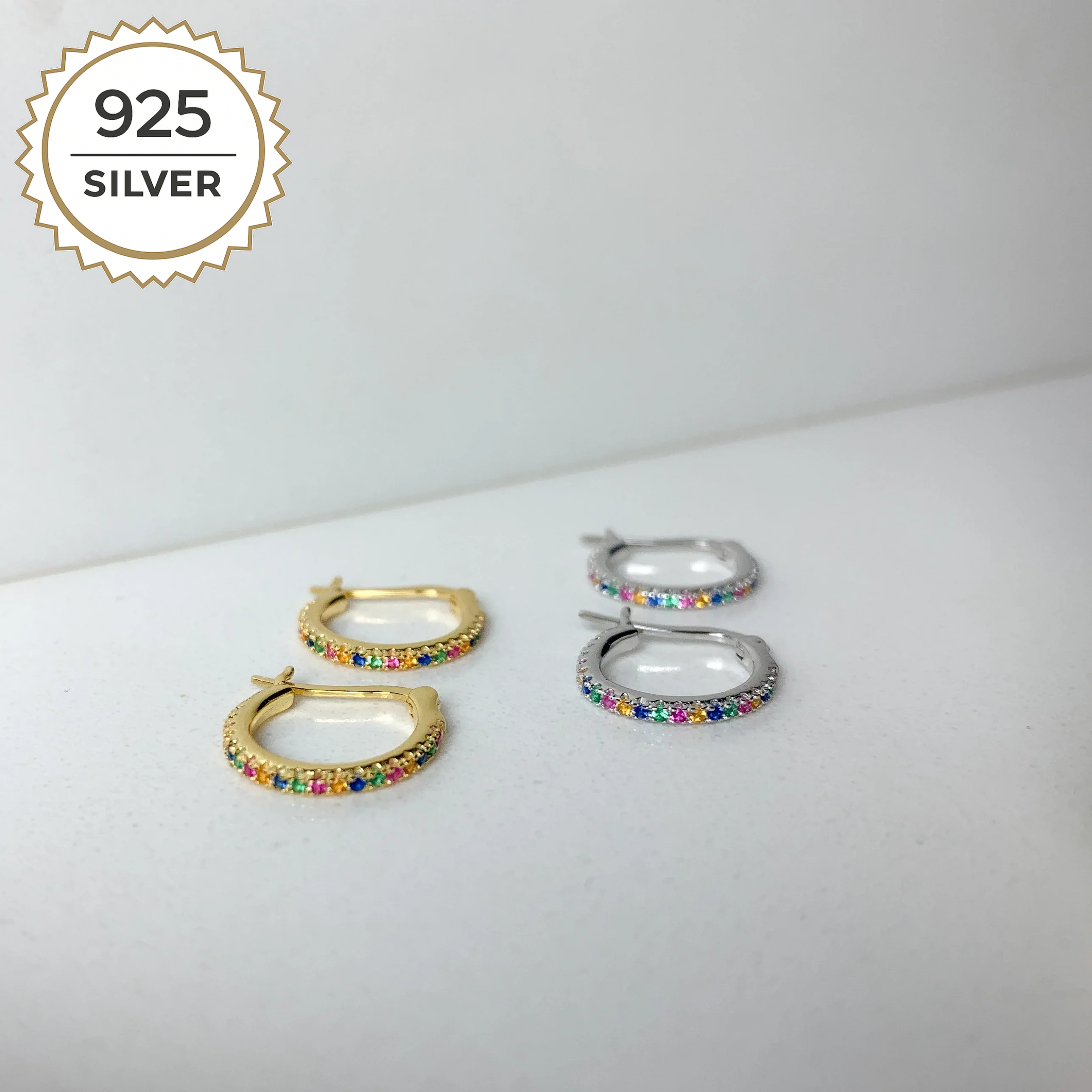 FRIDA RAINBOW HOOPS 1,3CM
