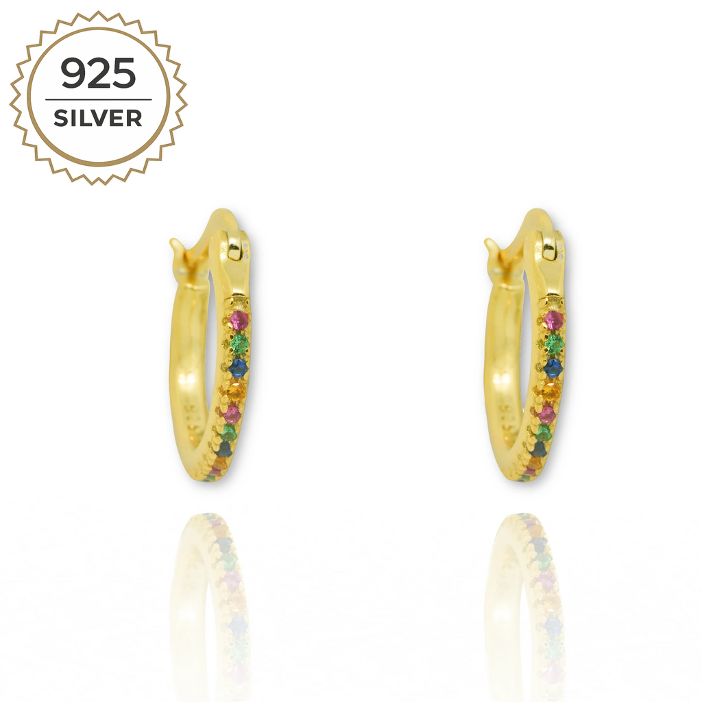 FRIDA RAINBOW HOOPS 1,3CM