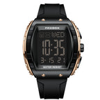 Multifunctional Mens Electronic Watch Digital Wristwatch For Students