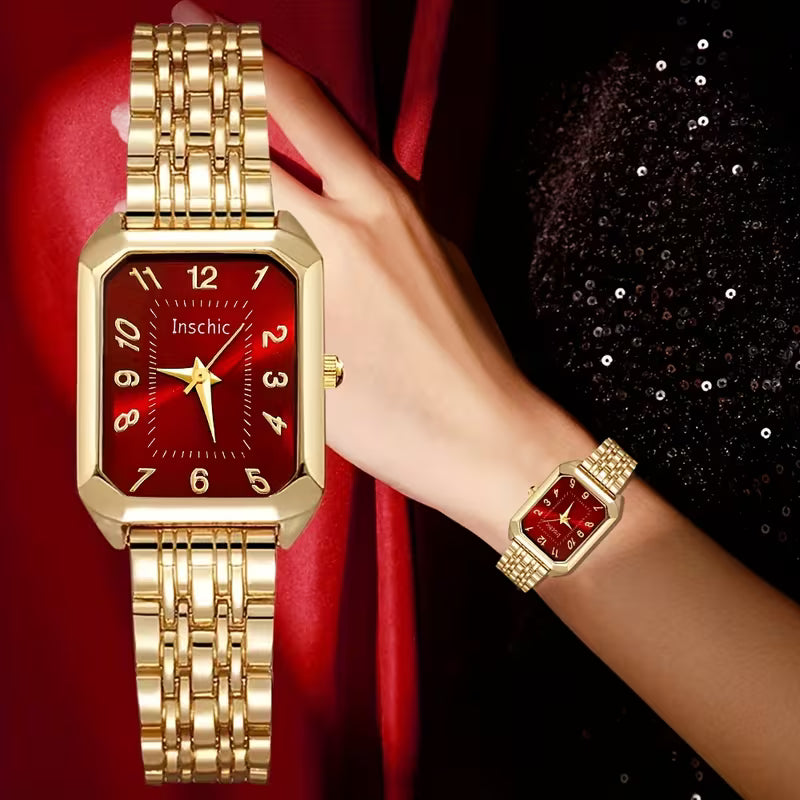 Vintage-Damenuhr, elegante Uhr, Armbanduhr für Damen, klassische Uhr, Damenuhren