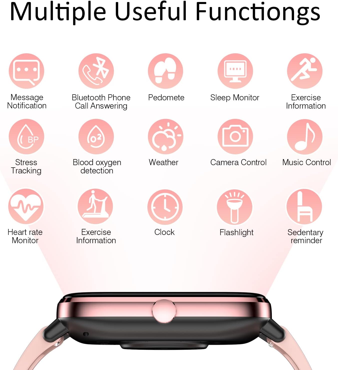 Neue Smartwatches jetzt im Angebot, mit Nachrichtenalarmen, Anrufannahme, Gesundheitsüberwachung, Aktivitätstracking, Benachrichtigungserinnerungen und Fitnessfunktionen.