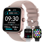 Smartwatch Herren Damen 1.83 Zoll BT Herzfrequenz Fitness Tracker