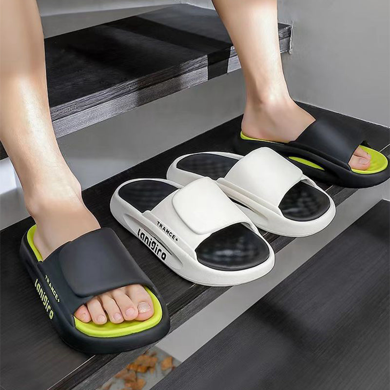 Chaussons d'été pour femmes et hommes, d'intérieur, antidérapants, pour salle de bain