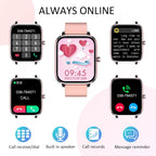 Neue Smartwatches jetzt im Angebot, mit Nachrichtenalarmen, Anrufannahme, Gesundheitsüberwachung, Aktivitätstracking, Benachrichtigungserinnerungen und Fitnessfunktionen.