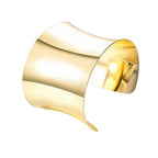 Beliebtes Armband, einfaches, halbkreisförmiges, hohles C-förmiges Armreif, trendiger Allrounder, eleganter Schmuck