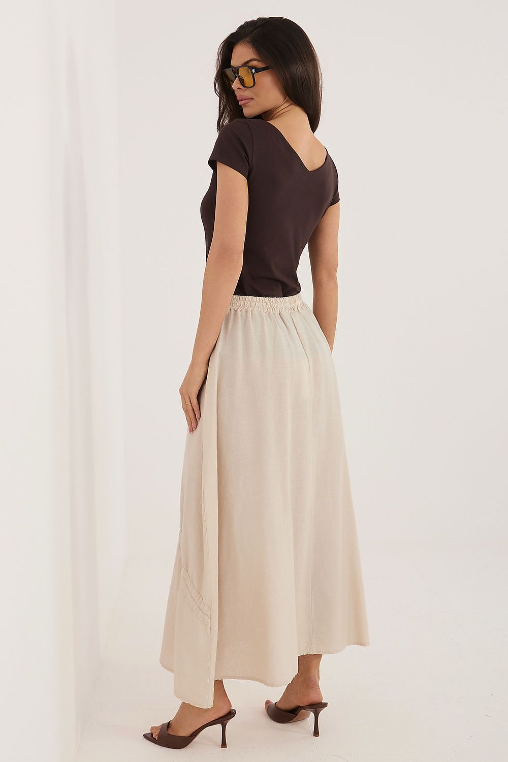 Long skirt model 226237 Italy Moda
