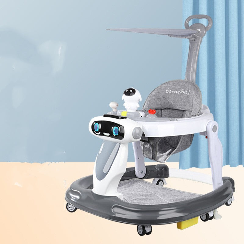 Babywalker Anti-O-Bein Baby Kinder Multifunktionaler Anti-Umfall-Gehwagen