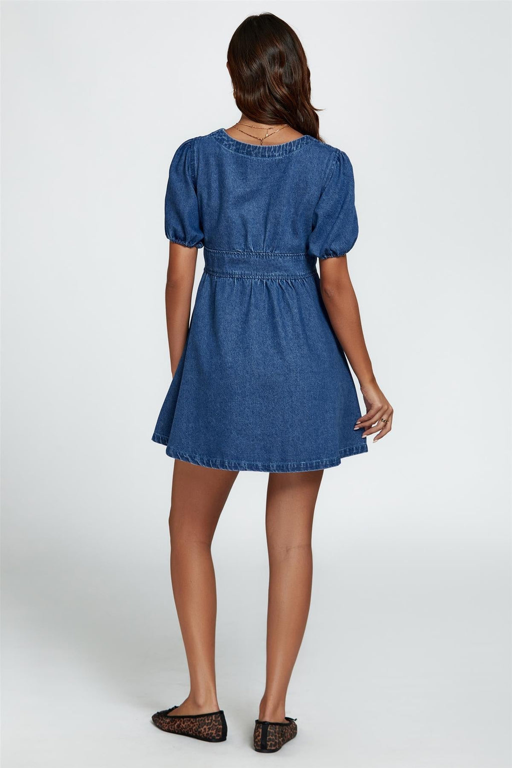 Jeans-Minikleid in Blau