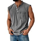 Youth Men's Casual Sleeveless T-Shirt