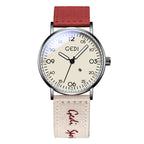 Vintage Chanel-Stil Perlmuttuhr - Luxus-Damenarmbanduhr