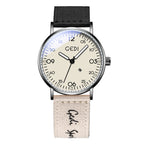 Vintage Chanel-Stil Perlmuttuhr - Luxus-Damenarmbanduhr