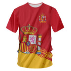 Digital Printing Couple Sports T-shirt American Football Short Sleeve