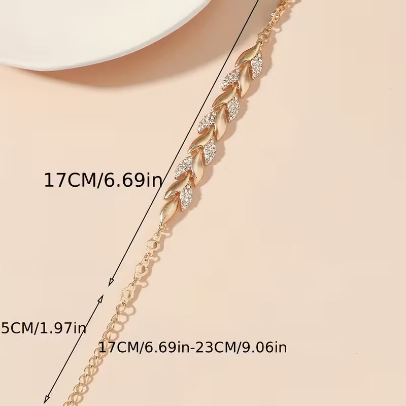 1 Stück individuell gestaltetes Weizenblatt-Halstuch, verziert mit Steinen, für europäische und amerikanische Frauen