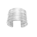 Beliebtes Armband, einfaches, halbkreisförmiges, hohles C-förmiges Armreif, trendiger Allrounder, eleganter Schmuck