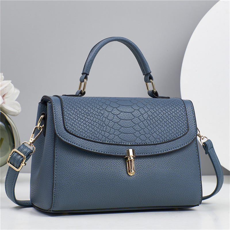 Sac bandoulière tendance de grande capacité pour femme